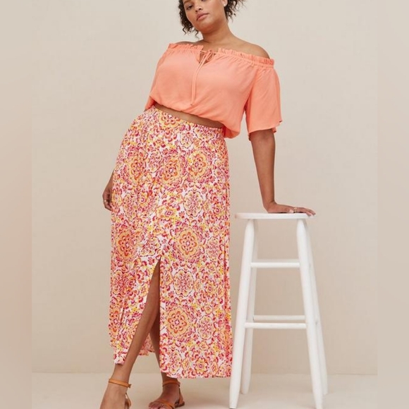 Torrid Skirt and Crop Set like new - Picture 1 of 1